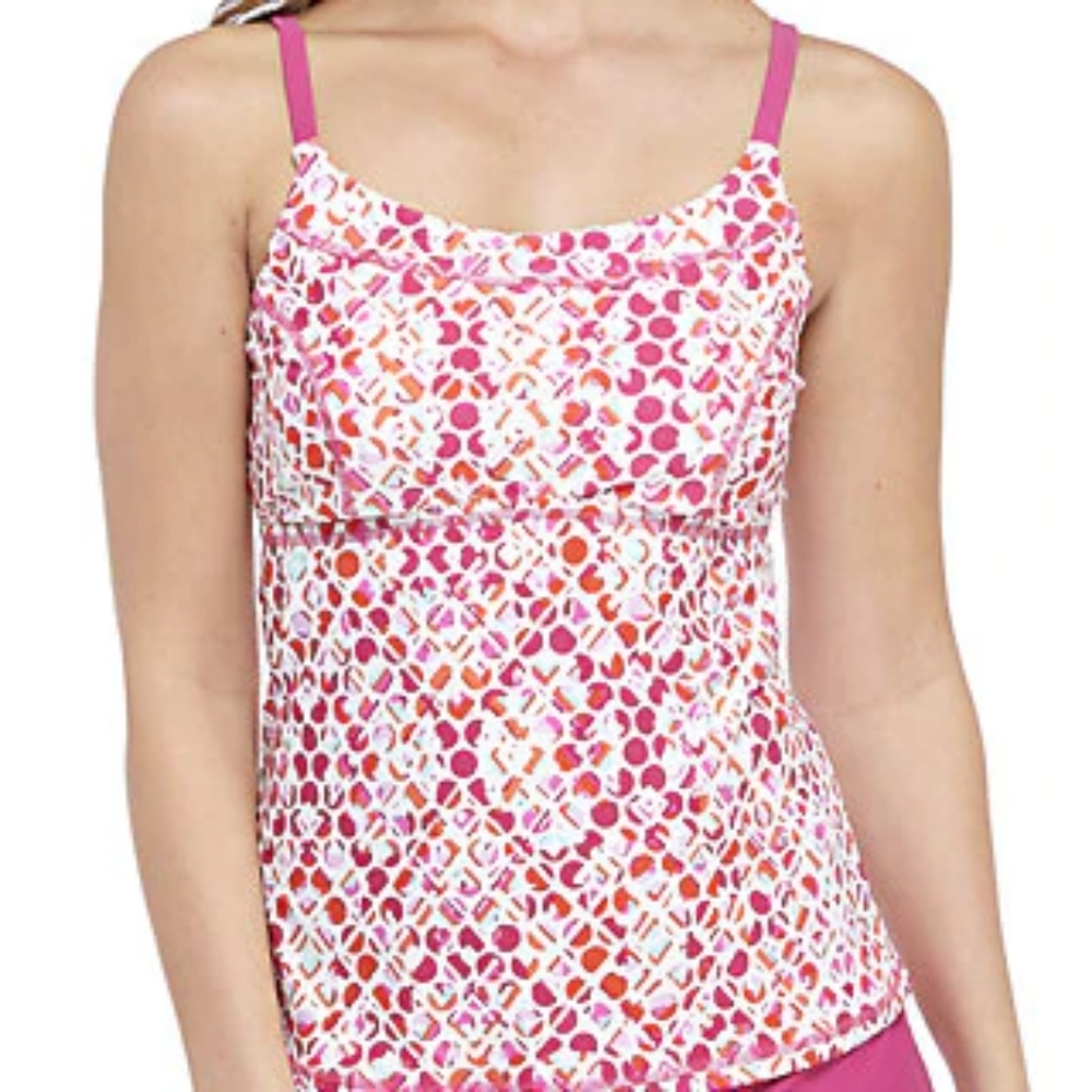Zelos tankini swimsuit top NWT small *D - Picture 1 of 4